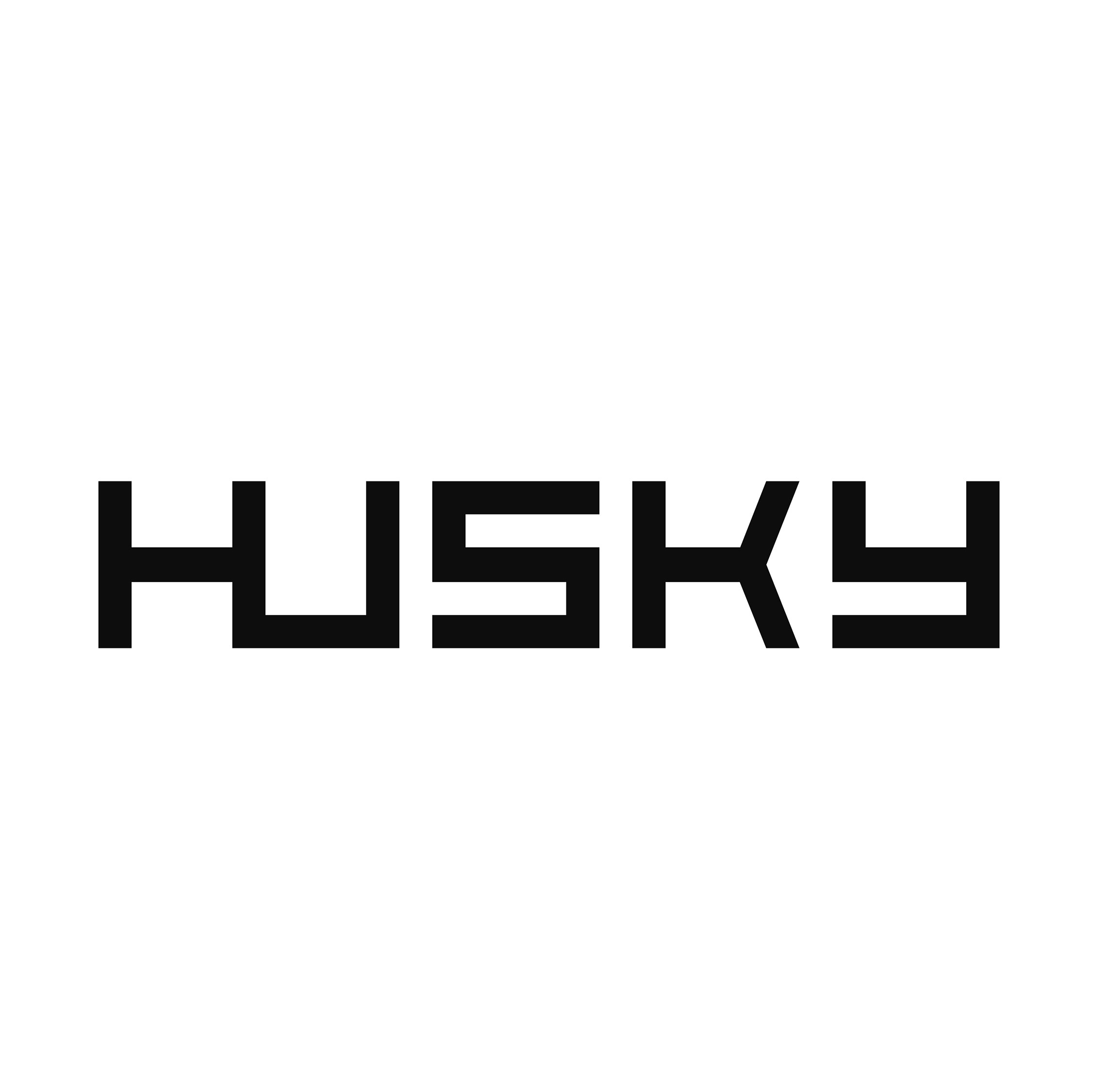 Logo HUSKY from Inktober 2019 (logo edition)