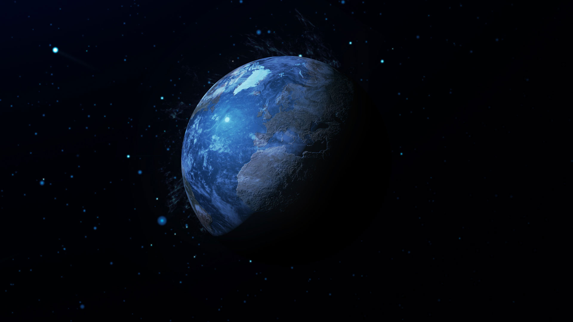 Rendering earth in After Effects