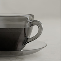 Modélisation d'une tasse de café et rendu FANCY du Inktober 2020 (édition 3D)
